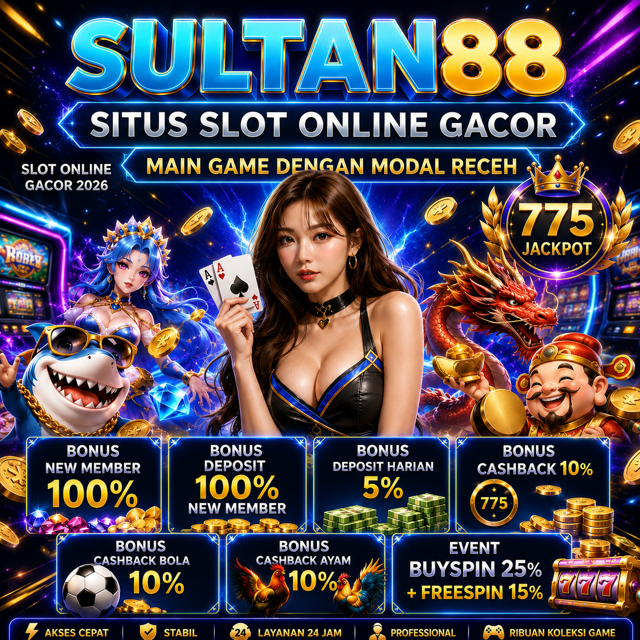 SULTAN88: Portal Daftar dan Login Game Link Slot Maxwin Hari Ini Situs Terviral